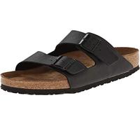 Birkenstock Il Sandalo, Regolabile Individualmente con Due Cinturini ed è oramai diventato Una Vera Scarpa Cult. La Tomaia è in Materiale Birko-Flor® dermoaffine e Resistente. Il Comodo Plantare Soft