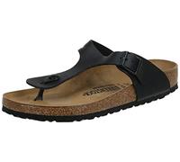 Birkenstock Infradito Arizona Unisex, Nero Nero Vernice, 38 EU