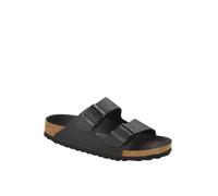 Birkenstock Infradito Donna Arizona Triples Nero Birko-Flor stretto nero (1019069), elegante, comodo, casual, elegante, senza tempo, robusto, regolabile, per l'estate 36 EU