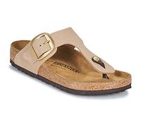 BIRKENSTOCK Infradito Gizeh Big Buckle LENB Sandcastle in Beige 42