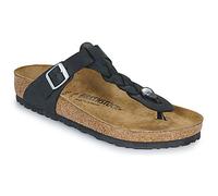 BIRKENSTOCK Infradito Gizeh Braided LEOI Black in Nero 38