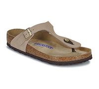 BIRKENSTOCK Infradito Gizeh SFB LENB Sandcastle in Beige 37