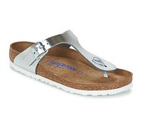 BIRKENSTOCK Infradito Gizeh Soft Footbed in Argento 35