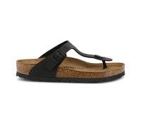 Birkenstock 043691 Gizeh black, Birko Flor Uomo, Black EU 37