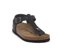 BIRKENSTOCK KAIRO BLACK OILED LEATHER CALZ N ciabatte Donna 41