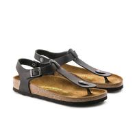 BIRKENSTOCK KAIRO BLACK OILED LEATHER SANDALO INFRADITO