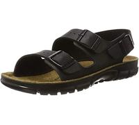 BIRKENSTOCK Kano - Scarpe da lavoro unisex per adulti (BIRKO-FLOR), taglia 38, colore: Nero, Nero, 38 EU Schmal