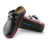 BIRKENSTOCK KAY PROFESSIONAL SABOT IN PELLE SUOLA ANTISCIVOLO NERO CALZATA NORMA