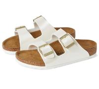 BIRKENSTOCK KIDS ARIZONA METALLIC SILVER