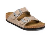 Birkenstock - Kid's Arizona Rivet Border Synthetik - Sandali EU 36 - Narrow beige