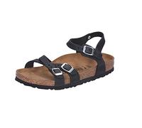 BIRKENSTOCK Kumba Black, Waxy Leather, Sandali Donna, 40 EU
