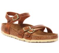 Birkenstock Kumba Sandali Donna Cognac Con Cinghia Toe Strap Taglia EU37-41