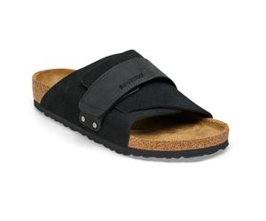 Birkenstock - Kyoto Nubuck/Suede Leather - Sandali EU 38 - Narrow nero