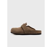 Birkenstock Loma Suede Leather men Sandals & Slides brown in taglia:48