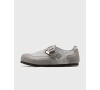 Birkenstock London Nova Felt Leather/Textile/Felt men Sandals & Slides grey in taglia:44