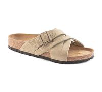 Birkenstock Lugano Desert Buck Faded Khaki, Nubuck Leather Verde 42