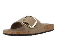 Birkenstock, ,Shoes ,Donna ,Beige ,40 EU Madrid Big Buckle Narrow Fit