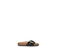 BIRKENSTOCK MADRID BIG BUCKLE Ciabatta donna nera 37