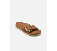 Birkenstock - Madrid Big Buckle Leather Oiled - Narrow Marrone - Zoccoli 37 Marrone