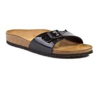 BIRKENSTOCK MADRID BLACK PATENT CIABATTE NERO LUCIDO VERNICE