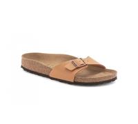 BIRKENSTOCK Madrid Vegan marrone pecan Ciabatte monosfascia fibbia plantare anatomico - Colore: Marrone, Taglia: 39