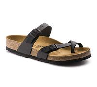 Birkenstock Sandali Mayari Birko-Flor Neri Donna Calzata Normale