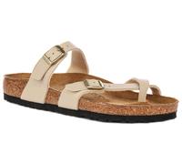 Birkenstock Mayari Sandalo Con Cinturino A Loop In Beige Donna UK 4 - 8