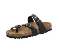 Birkenstock Mayari, Sandalo Donna, Nero (Schwarz (Licorice/Birko-Flor Graceful), 36 EU