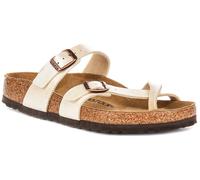 Birkenstock Mayari Strapy Dual Strap Sandalo Da Donna In Bianco Perla EU 36-42