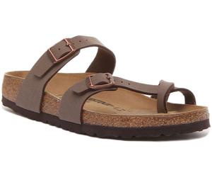 Birkenstock Mayari Toe Loop Narrow Pearl Trainer Donna Crema UK 2-8