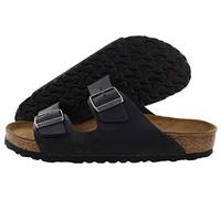 Birkenstock Mens Arizona Black Leather Sandals 43 EU