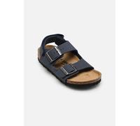 Birkenstock - Milano AS Kids Birko-Flor Birkibuc - Nar Blu - Sandali e scarpe aperte 25 Blu