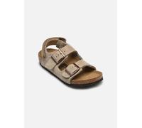 Birkenstock - Kid's Milano AS Suede Leather - Sandali EU 32 - Narrow beige/marrone