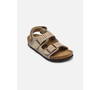 Birkenstock - Kid's Milano AS Suede Leather - Sandali EU 33 - Narrow beige/marrone