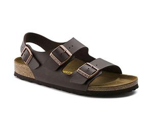Birkenstock MILANO BIRKO-FLOR Marrone DARK BROWN
