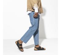 BIRKENSTOCK MILANO BLACK NERO SANDALI UOMO DONNA UNISEX CALZATA STRETTA