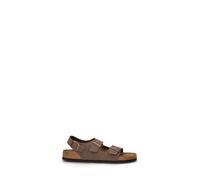 BIRKENSTOCK MILANO BS Ciabatta uomo marrone in pelle 43