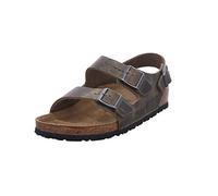 Birkenstock Milano, Sandali Uomo, Kaki Sbiadito, 41 EU Stretta