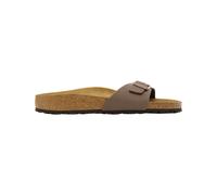 Birkenstock - Mules in materiale sintetico - Madrid Birkibuc Regular Mocha per Donne in Pelle - Taglia 43 - Marrone