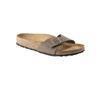 Birkenstock - Mules in materiale sintetico - Madrid Birkibuc Regular Mocha per Uomo in Pelle - Taglia 42 - Marrone