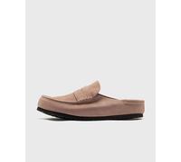 Birkenstock Naples Wrapped Suede Leather men Sandals & Slides pink in taglia:44