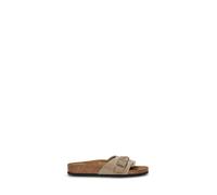 BIRKENSTOCK OITA BRAIDED Ciabatta donna grigia in suede 40