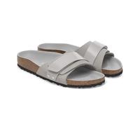 Birkenstock, OITA NUBUCK LEATHER, Ciabatte Sandali Moda Fashion (Stone Coin, Sistema Taglie Calzature EU, Adulto, Numero, Media, 39)