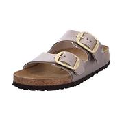Birkenstock Passe-pouces Mayari Birko-Flor Graceful Taupe, Sandali Donna, 41 EU Larga