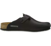 Birkenstock, Pantofole unisex adulto, Nero (SUPERLAUF), 45