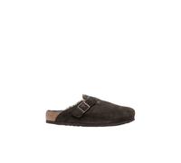 Birkenstock - Boston Shearling Suede Leather - - Shoes - Uomo - Marrone - 42 EU