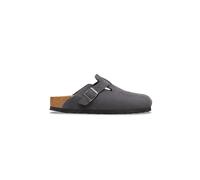 Birkenstock - Boston Suede - Regular Grigio - Sandali e scarpe aperte 42 Grigio