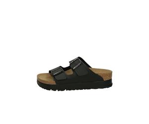 Birkenstock Papillio 1027395 Arizona Pap Flex Platform Black Sandali per Donna con doppia fibia (Taglia 42)