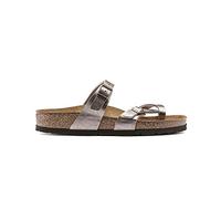 Birkenstock Passe-pouces Mayari Birko-Flor Graceful Taupe, Sandali Donna, 37.5 EU Larga
