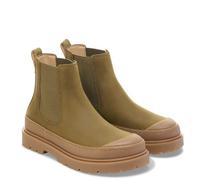 BIRKENSTOCK PRESCOTT SLIP ON WOMEN PINE GREEN LEATHER STIVALETTI SCARPONI CALZAT